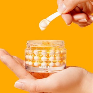 Антивозрастной капсульный крем с экстрактом золотого