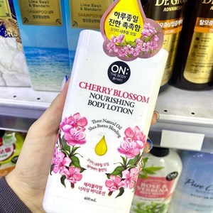 On the body cherry blossom питательный лосьон для