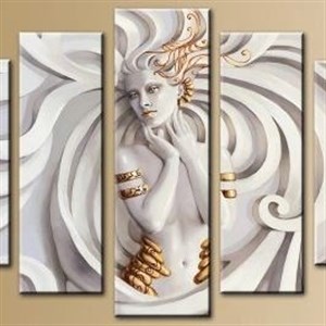 Модульная картина из пяти частей Размер 80 на 140