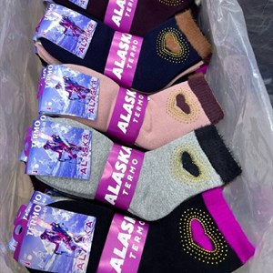 Женские термоноски оптом, размеры 36–41 — упаковка 5 пар