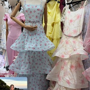 Летние платья из люкс тенселя с подкладом и корсетной шнуровкой — TALANTOVA collection