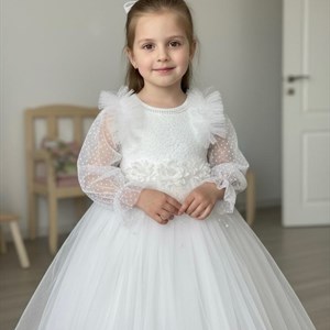 Красивая детская одежда - платья для девочек от 4 до 8 лет