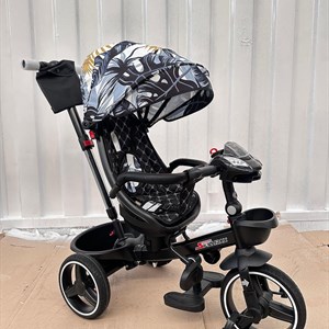 Велосипед коляска трансформер с родительской ручкой