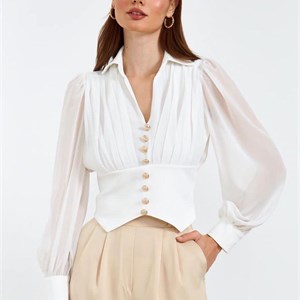 Шикарная модель блузы в наличии Турция Размеры 42