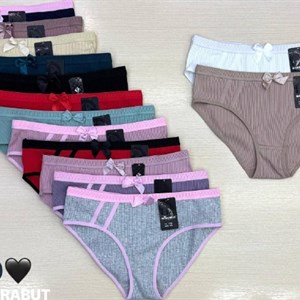 ANTTIFU/MARABUT — женское нижнее бельё, 14 расцветок, 12 шт в упаковке (L–XXL), оптом