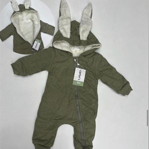 Комбез зайка с мехом размер 9 24м в линии 4шт код75