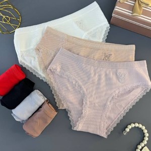Женские хлопковые трусики больших размеров 2XL–4XL — VS, 105с