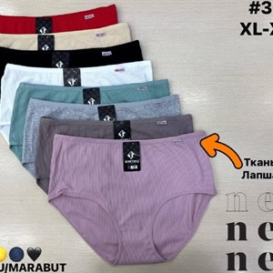 Женское нижнее бельё оптом, артикул 3096 — 8 цветов, размеры XL–XXXL