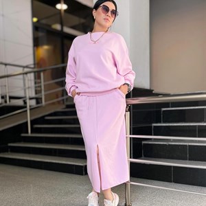 Италия Костюм спорт шик   Ткань трикотаж Цвет безумно