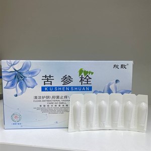 Вагинальные свечи KUSHEN SHUAN Описание Противовоспалительное