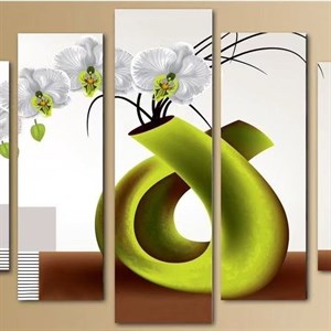 Модульная картина из пяти частей Размер 80 на 140