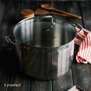  Кастрюля Granhel Stainless steel 18 10 PC019 34