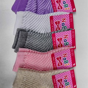 Детские носочки NaBi для девочек - Комфорт и Стиль от 1 до 8 лет