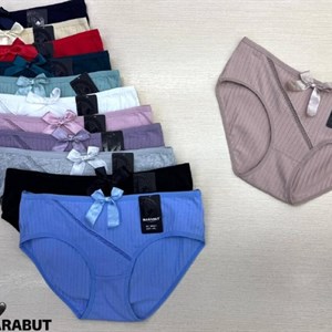 Антифу/Марaбут оптом — нижнее белье, 12 цветов, размеры L-XXL (12 шт/уп.)