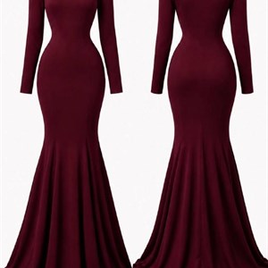 Бордовый мусульманский женский комплект | Sunnita collection