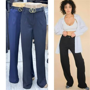 Женские брюки из трикотажа модель 344, размеры 42–48