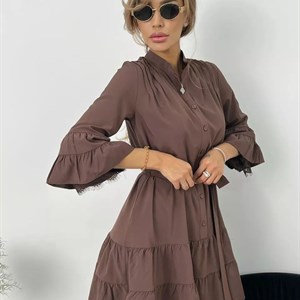 Красивенный цвет какао одеждаотпроизводителя костюмыоптомбишкек